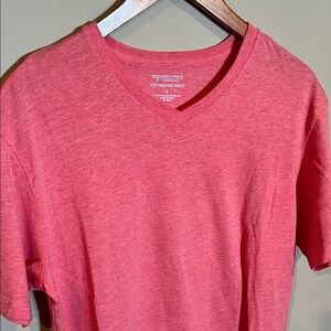Roundtree & Yorke Men's Coral Short Sleeve Tee